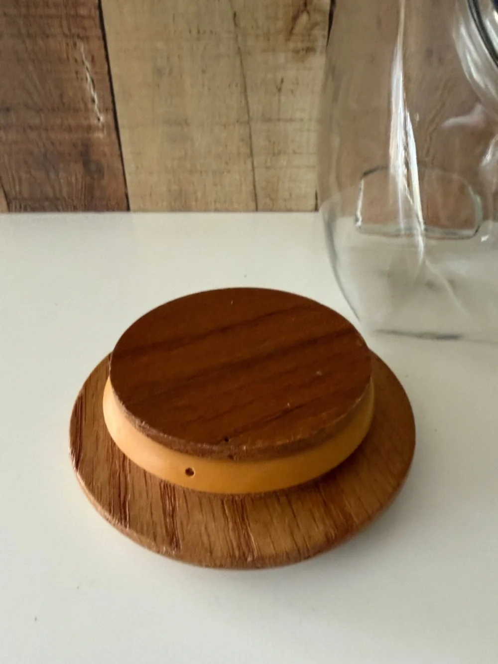 Vintage Heartland by International Kitchen Glass Canister - Picture 6 of 8